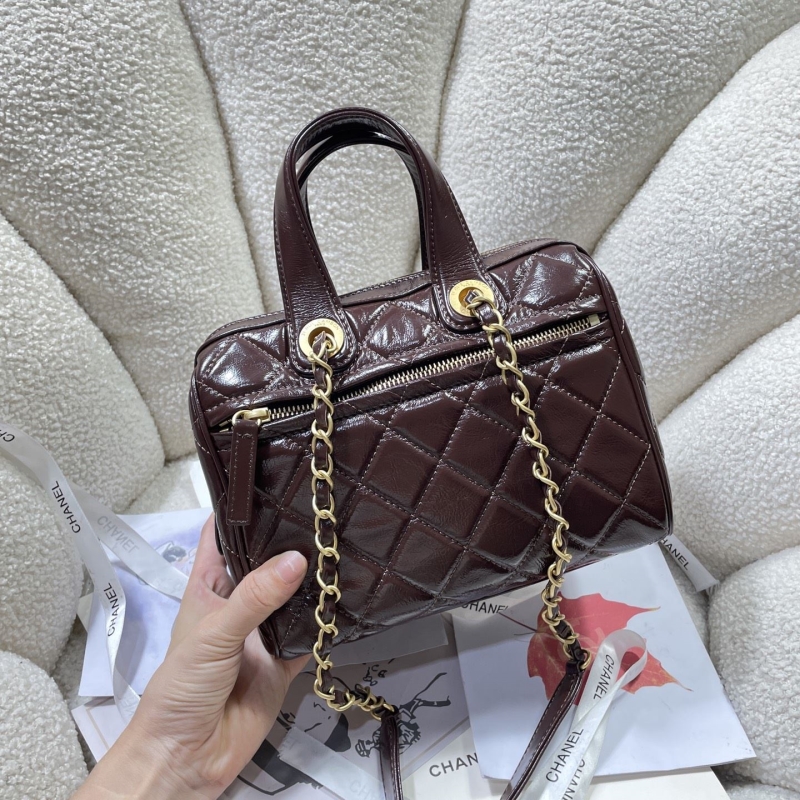 Ch**el top handle bags